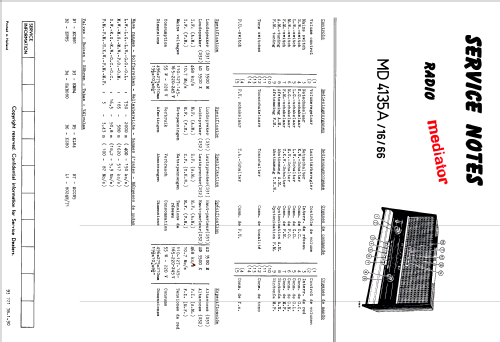 ID4135A; Mediator; La Chaux- (ID = 2385064) Radio