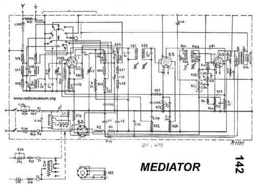 M142 M142A ; Mediator; La Chaux- (ID = 23256) Radio