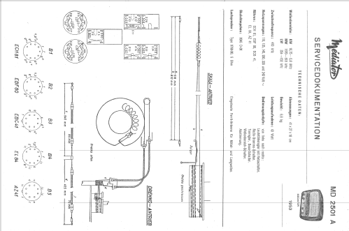 MD2501A; Mediator; La Chaux- (ID = 2160175) Radio