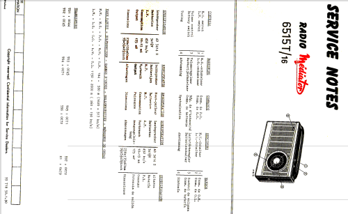 MD6515T; Mediator; La Chaux- (ID = 2378984) Radio