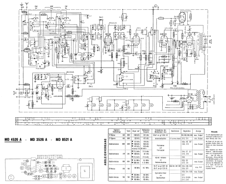 MD8521A Ch= MD3526A; Mediator; La Chaux- (ID = 2379239) Radio