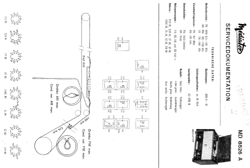 MD-8526A; Mediator; La Chaux- (ID = 897799) Radio