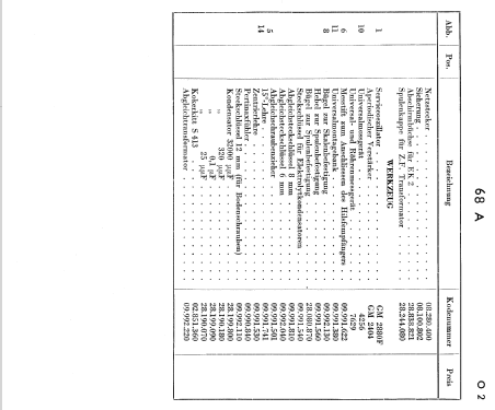 Monoknopf M68A ; Mediator; La Chaux- (ID = 2027907) Radio