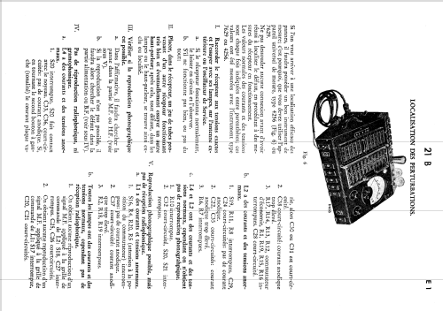 Z 21B-33 Ch= Philips 629B-19; Mediator; La Chaux- (ID = 2525808) Radio