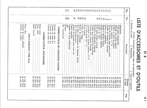Z 21B-33 Ch= Philips 629B-19; Mediator; La Chaux- (ID = 2525814) Radio