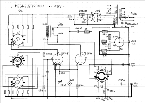 Oscillatore Modulato CB-V; Mega Radio Mega (ID = 887737) Equipment
