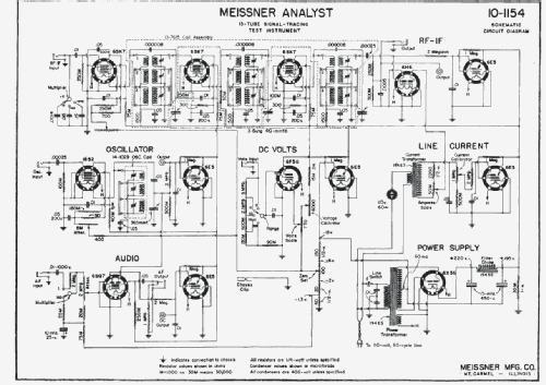 Analyst 10-1154; Meissner Mfg. Div., (ID = 2747691) Bausatz