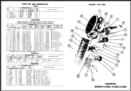 Brewster 9-1085; Meissner Mfg. Div., (ID = 469392) Radio