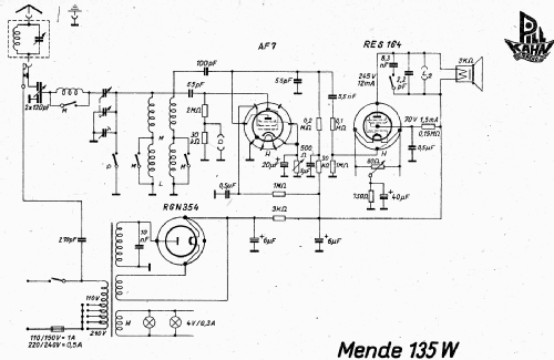 135W; Mende - Radio H. (ID = 2178329) Radio