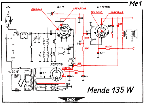 135W; Mende - Radio H. (ID = 2956765) Radio