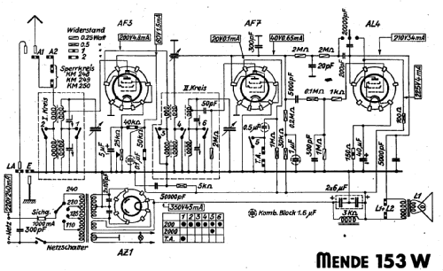 M153W ; Mende - Radio H. (ID = 196568) Radio