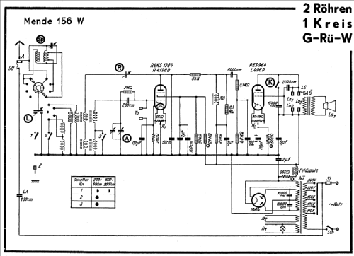 M156 ; Mende - Radio H. (ID = 28031) Radio