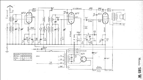 M185-W ; Mende - Radio H. (ID = 4516) Radio