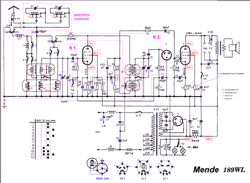 198WL; Mende - Radio H. (ID = 682971) Radio