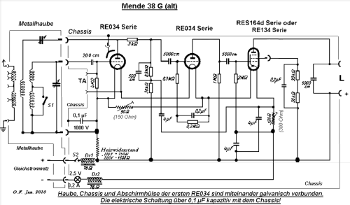Mende 38 38G ; Mende - Radio H. (ID = 718221) Radio