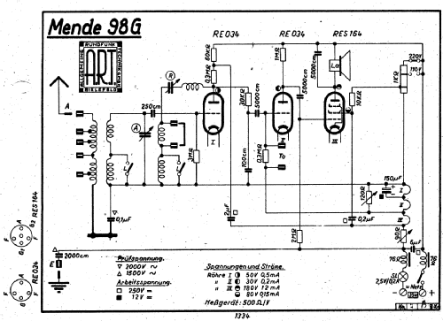 98 G; Mende - Radio H. (ID = 2743970) Radio