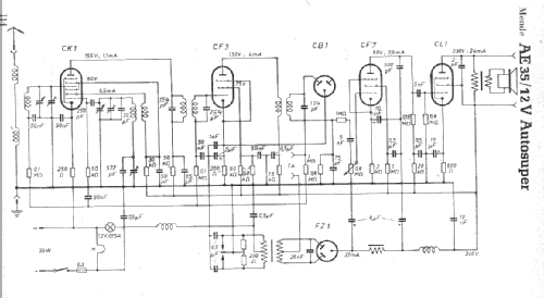 AE35; Mende - Radio H. (ID = 4929) Car Radio