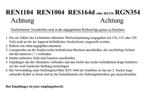 Mende 38 E38N; Mende - Radio H. (ID = 120477) Radio