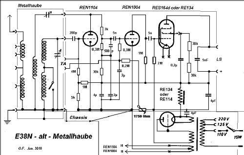 Mende 38 E38N; Mende - Radio H. (ID = 720756) Radio