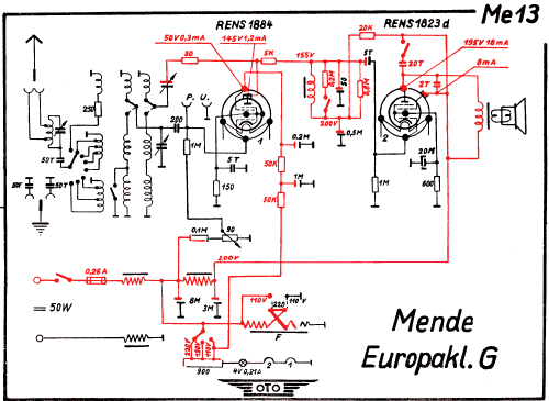 Europaklasse G; Mende - Radio H. (ID = 2957808) Radio