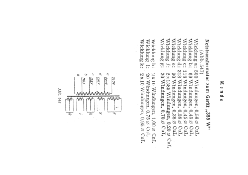 Gross-Super M355 - 355W; Mende - Radio H. (ID = 350251) Radio