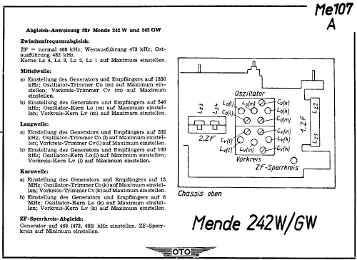 MS242W ; Mende - Radio H. (ID = 2990015) Radio