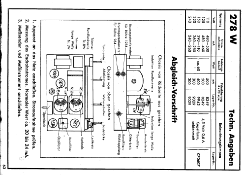 Oktoden-Super M278-W ; Mende - Radio H. (ID = 171142) Radio