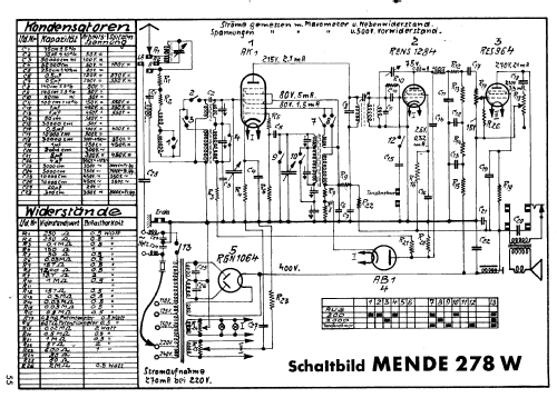 Oktoden-Super M278-W ; Mende - Radio H. (ID = 171153) Radio