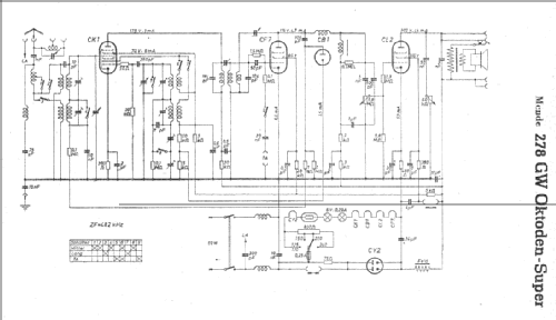 Oktoden-Super M278-GW ; Mende - Radio H. (ID = 4903) Radio