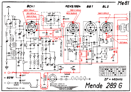 Reflex-Super M289-G ; Mende - Radio H. (ID = 2960910) Radio