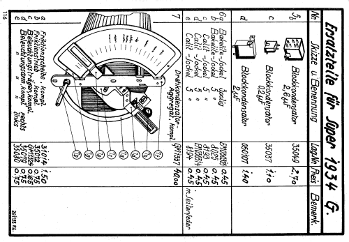 Super S-1934G Kabinett; Mende - Radio H. (ID = 722608) Radio