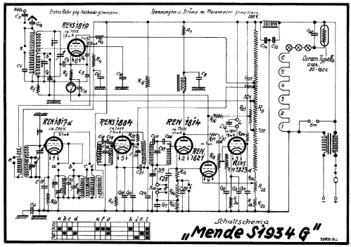 Super S-1934G; Mende - Radio H. (ID = 722843) Radio