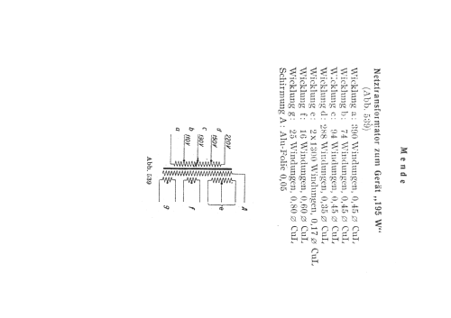 Super MS195-W ; Mende - Radio H. (ID = 350290) Radio