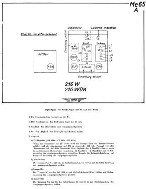 Super MS216-W ; Mende - Radio H. (ID = 2959339) Radio