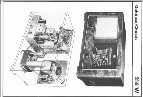 Super MS216-W ; Mende - Radio H. (ID = 204824) Radio