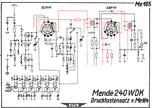 Super MS240-WDK ; Mende - Radio H. (ID = 2976778) Radio