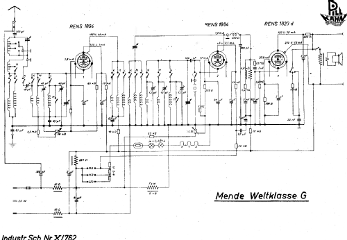 Weltklasse WK G; Mende - Radio H. (ID = 2264657) Radio