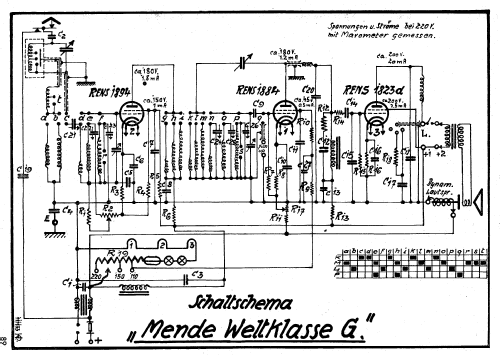 Weltklasse G; Mende - Radio H. (ID = 722523) Radio