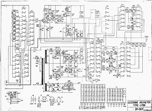 Electronic Voltmeter U726; Meratronik SA; (ID = 1579495) Equipment