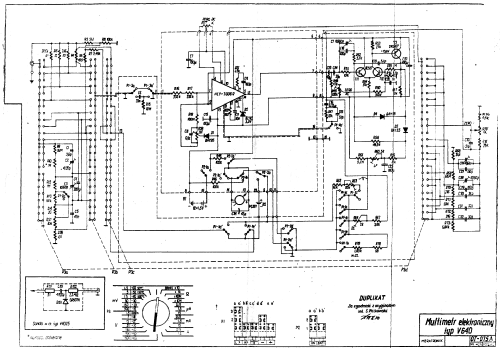 Multimeter V640; Meratronik SA; (ID = 1245028) Equipment