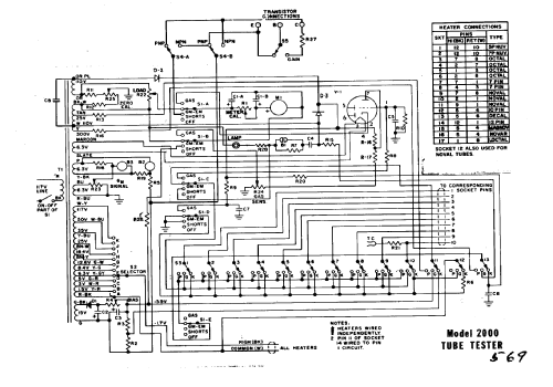 Tube Tester 2000; Mercury Electronics (ID = 277492) Ausrüstung