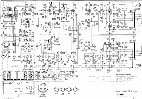 Audioverstärker PIC-35; Messtechnik und (ID = 2206477) Ampl/Mixer