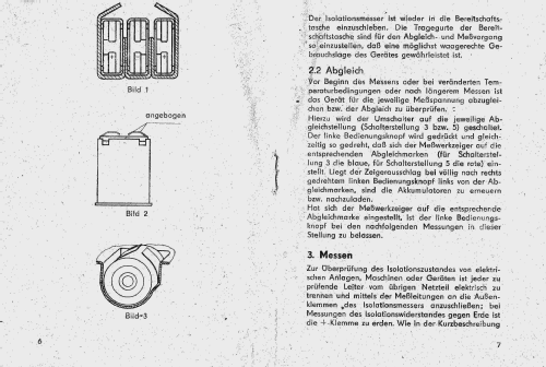 Isolationsmeßgerät ISO61; Messtechnik (ID = 1842822) Ausrüstung