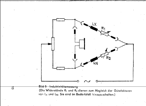 Widerstandsmessbrücke nach Wheatstone ; Messtechnik (ID = 1024046) Equipment