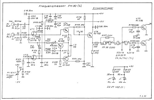 Frequenzmesser FM30; Metallurgieelektroni (ID = 1640915) Equipment