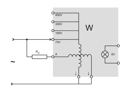 Analog Wattmeter EL21; Metra Blansko; (ID = 1705550) Ausrüstung