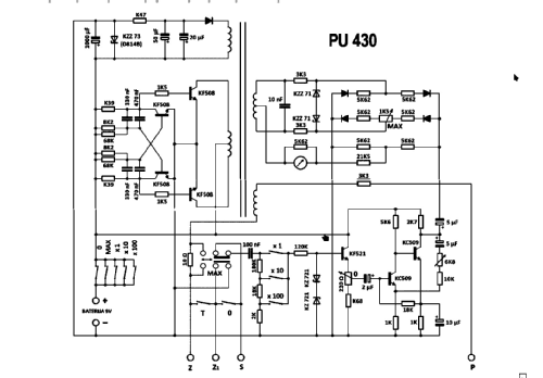 Tranzistorovy Meric Zemnich Odporu PU 430; Metra Blansko; (ID = 2919901) Equipment