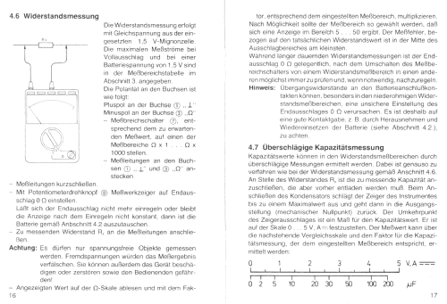 Analoges Vielfachmessinstrument MA2H; Metrawatt, BBC Goerz (ID = 1535975) Equipment