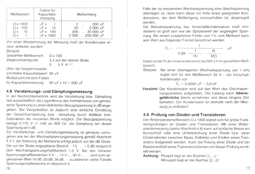 Analoges Vielfachmessinstrument MA2H; Metrawatt, BBC Goerz (ID = 1535977) Equipment