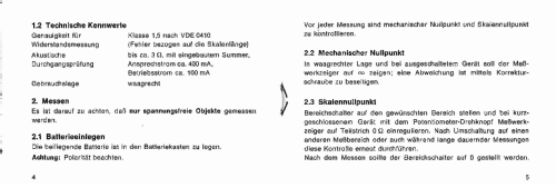 Metrawid 2; Metrawatt, BBC Goerz (ID = 3008741) Ausrüstung